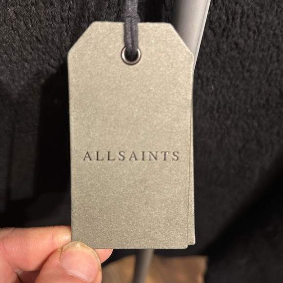 All Saints Jackets & Blazers - Women’s Allsaints full zip Large black jacket